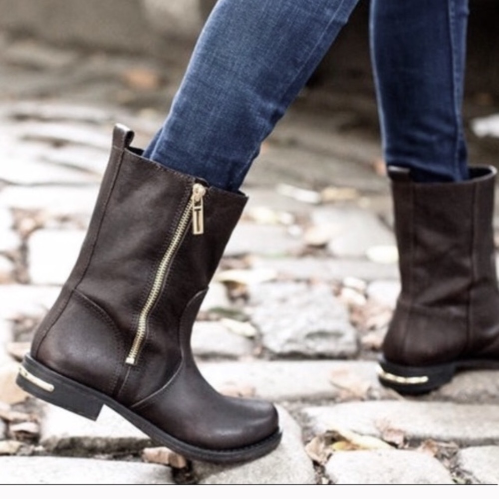 Tory Burch brown Leather boots